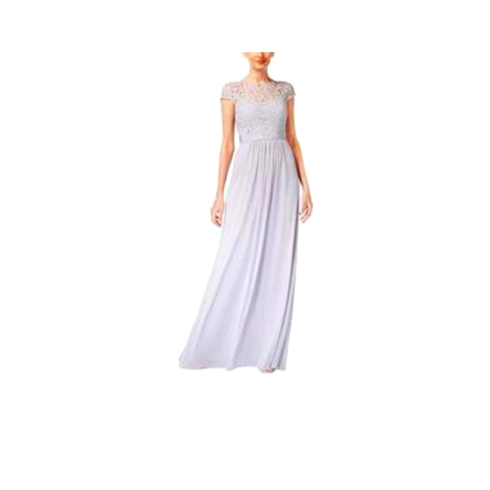 Adrianna Papell Lace Gown(4)